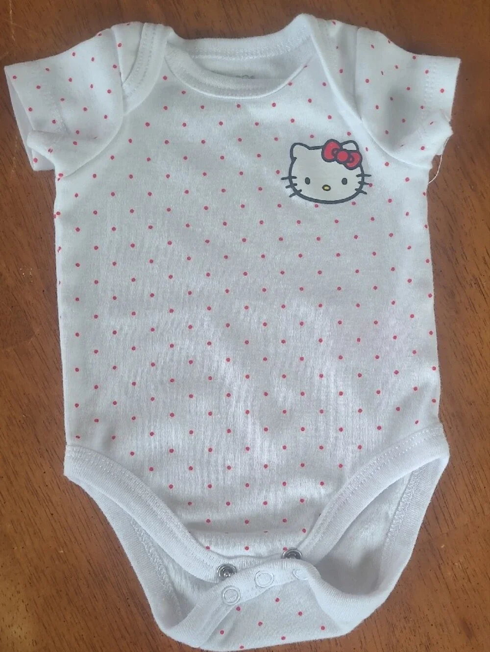 Hello Kitty Red and White Baby Bodysuit Set